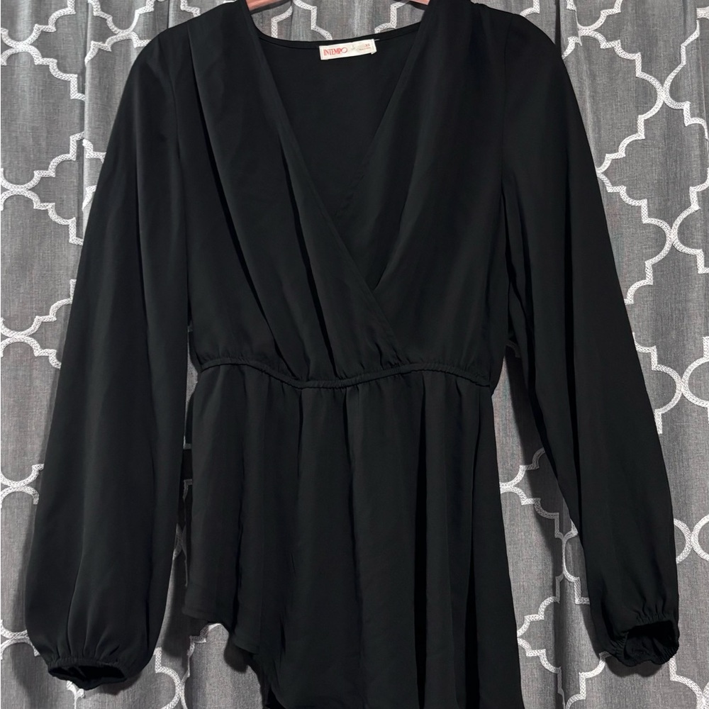 Black Long Sleeve Blouse